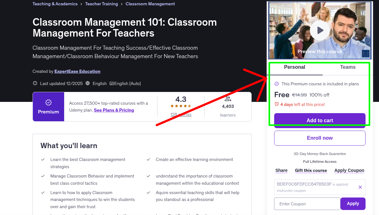 Classroom Management 101: Classroom Management For Teachers