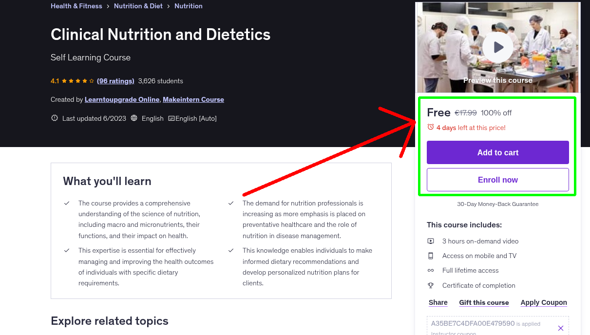 Clinical Nutrition and Dietetics