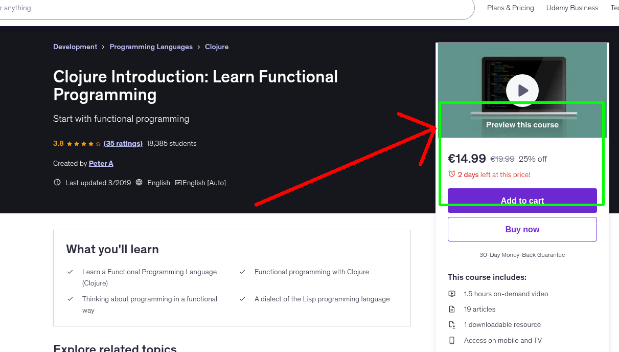 Clojure Introduction: Learn Functional Programming