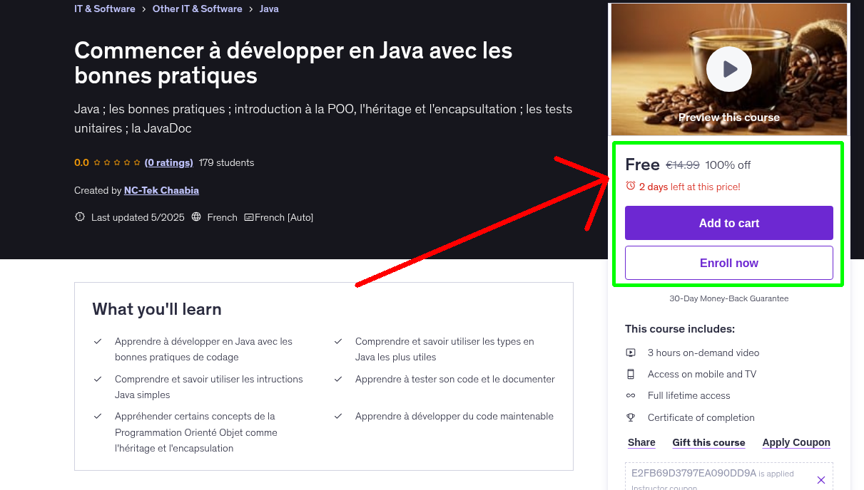Commencer à développer en Java avec les bonnes pratiques