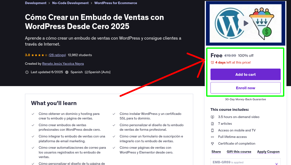 Cómo Crear un Embudo de Ventas con WordPress Desde Cero 2025
