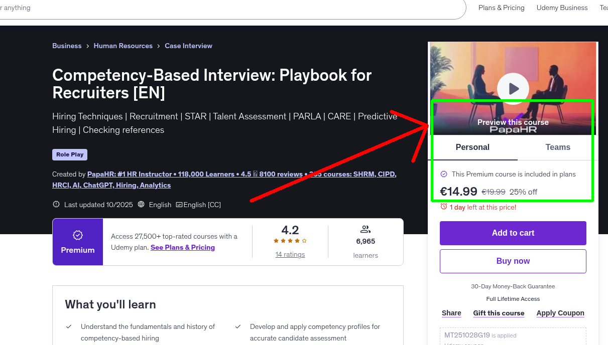 Competency-Based Interview: Playbook for Recruiters [EN]