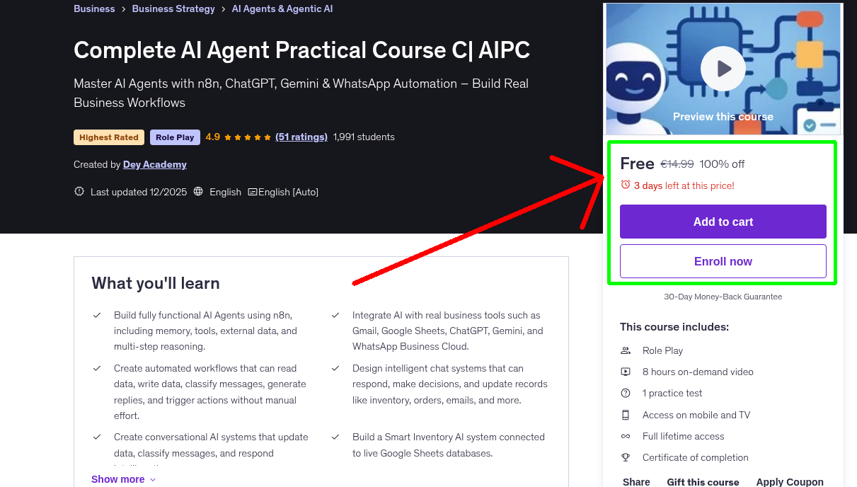 Complete AI Agent Practical Course C| AIPC
