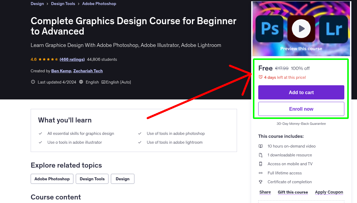 Complete Graphics Design Course for Beginner to Advanced