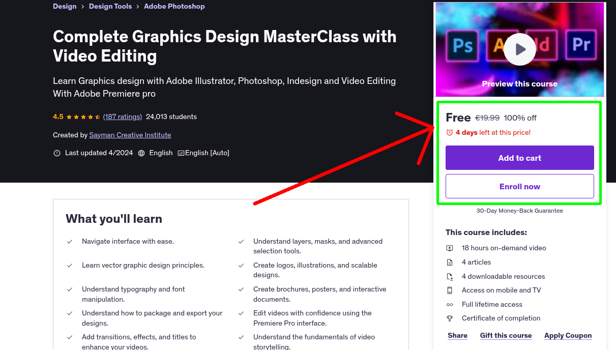 Complete Graphics Design MasterClass with Video Editing