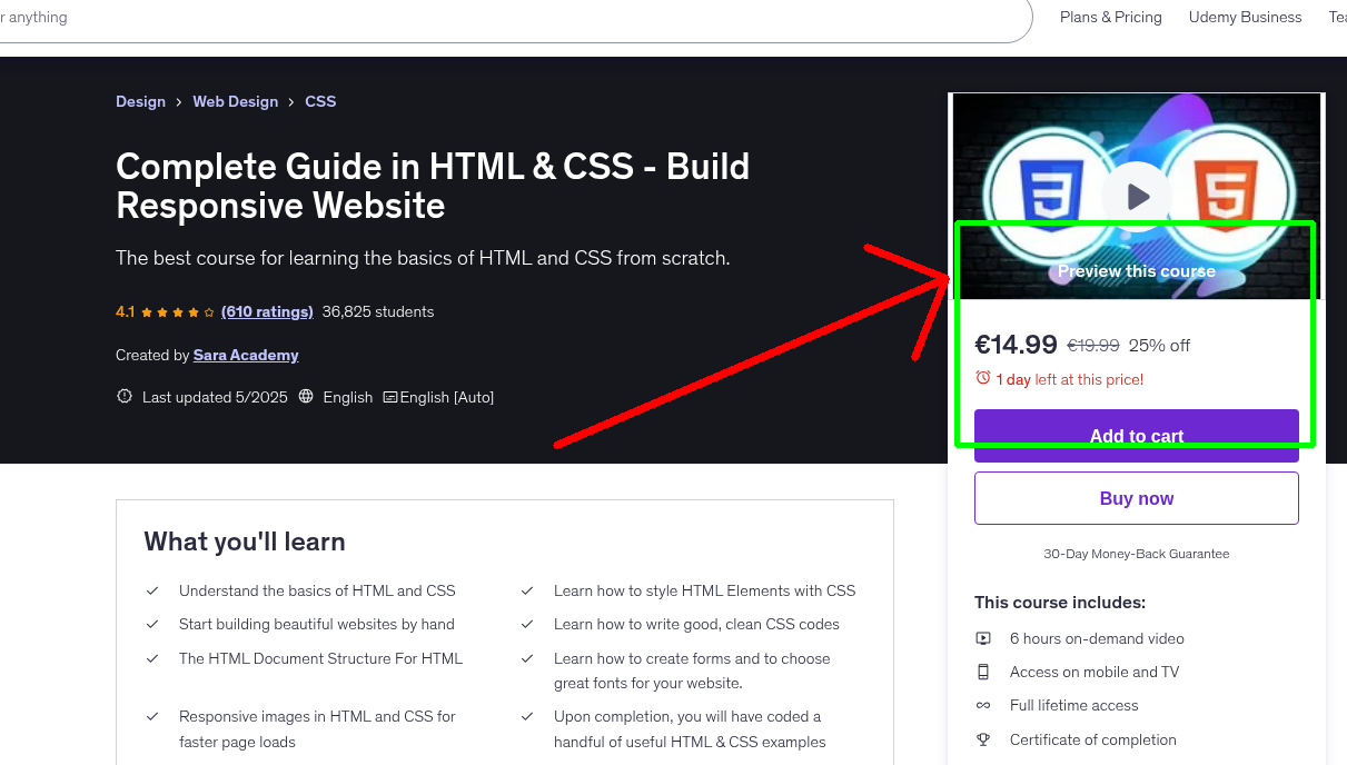 Complete Guide in HTML & CSS - Build Responsive Website