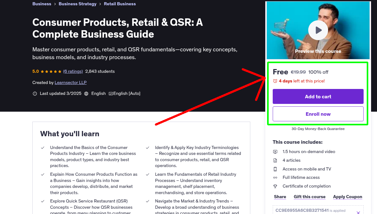 Consumer Products, Retail & QSR: A Complete Business Guide