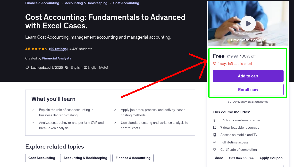 Cost Accounting: Fundamentals to Advanced with Excel Cases.