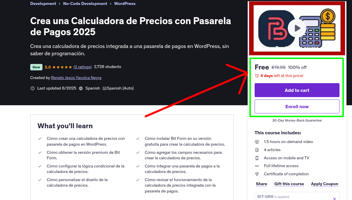 Crea una Calculadora de Precios con Pasarela de Pagos 2025