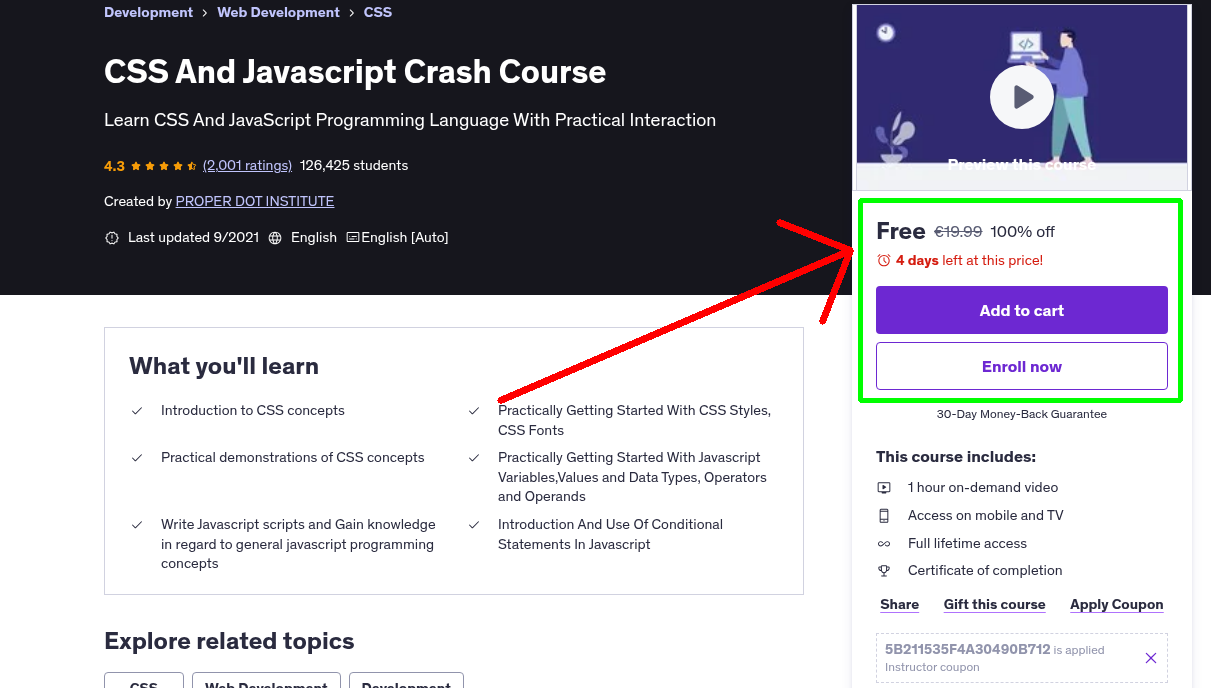 CSS And Javascript Crash Course
