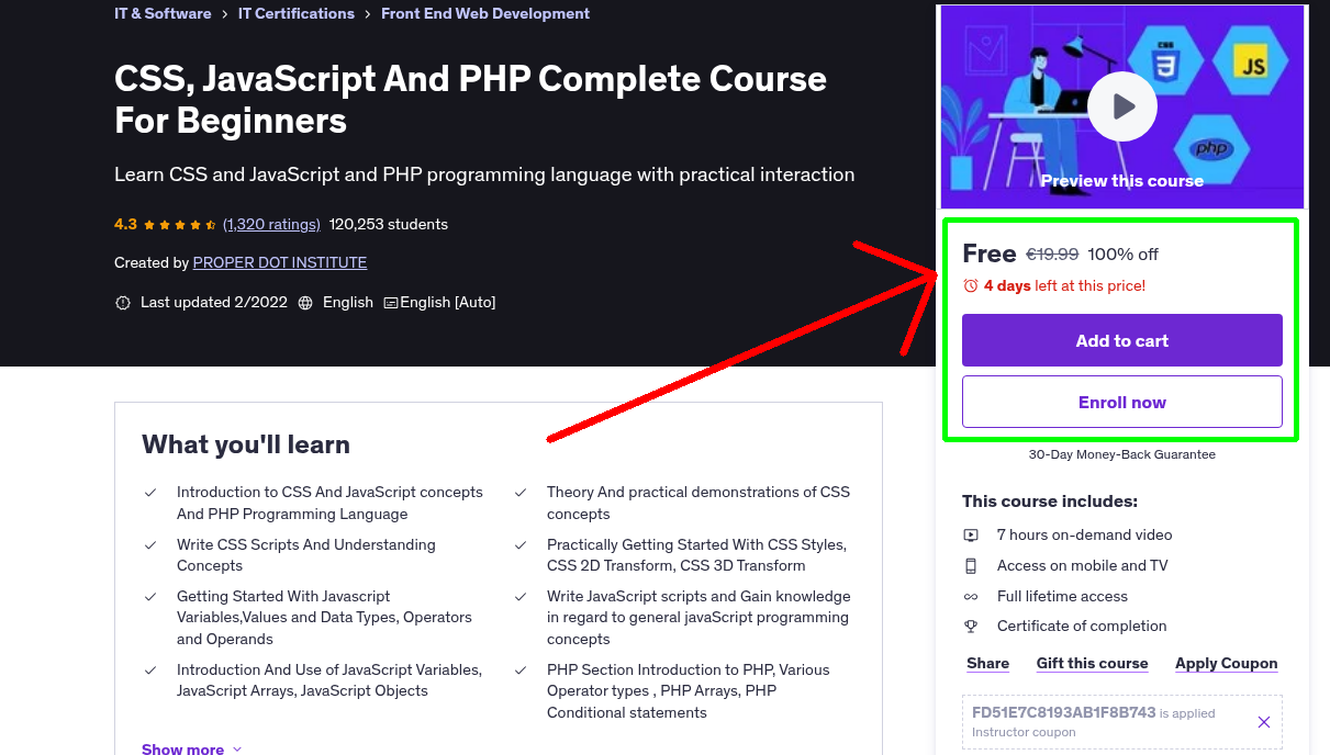 CSS, JavaScript And PHP Complete Course For Beginners