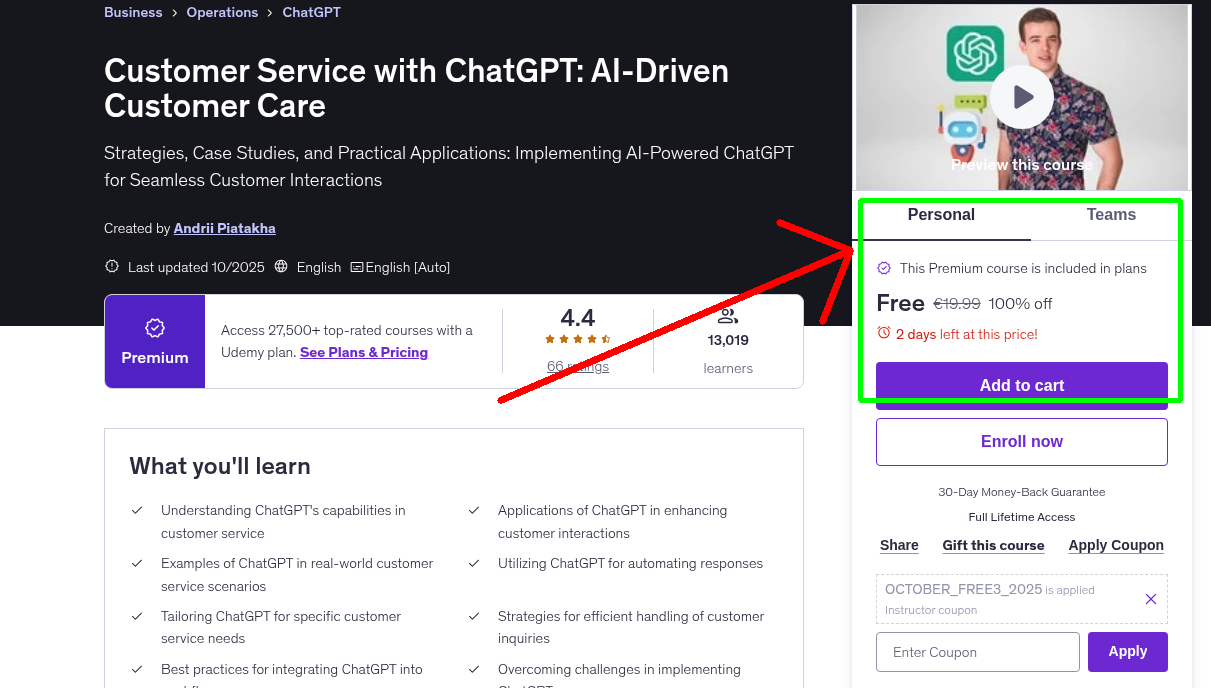 Customer Service with ChatGPT: AI-Driven Customer Care
