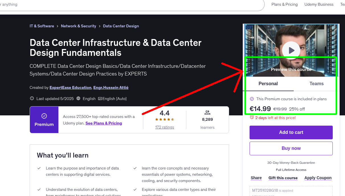 Data Center Infrastructure & Data Center Design Fundamentals