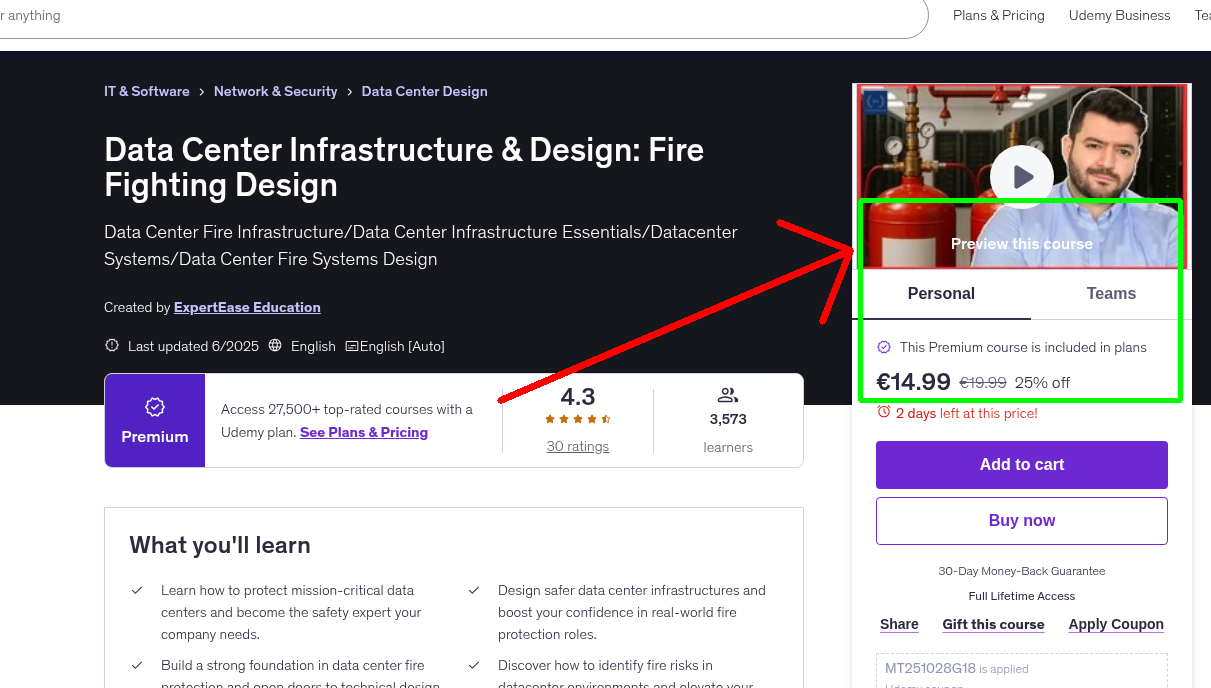 Data Center Infrastructure & Design: Fire Fighting Design