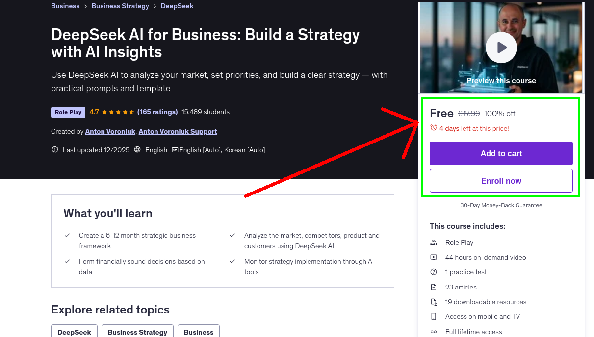 DeepSeek AI for Business: Build a Strategy with AI Insights