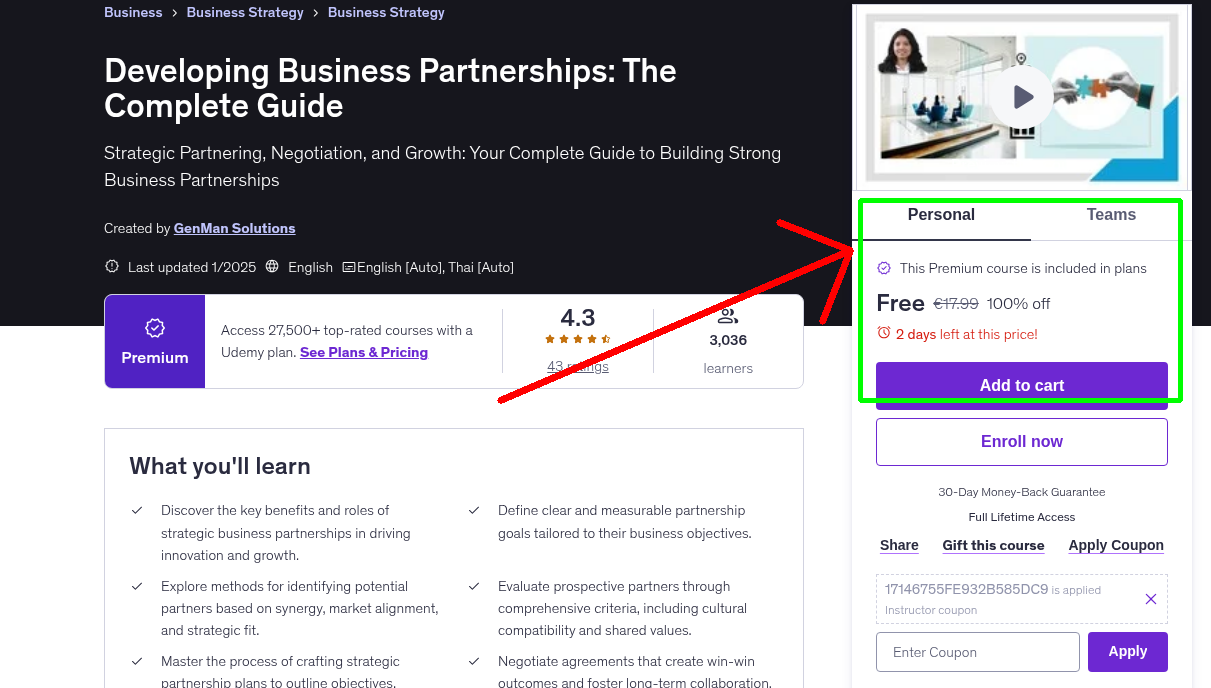 Developing Business Partnerships: The Complete Guide