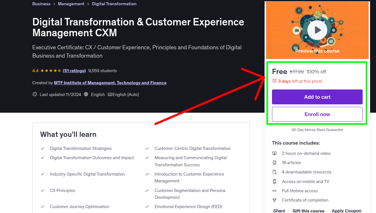 Digital Transformation & Customer Experience Management CXM