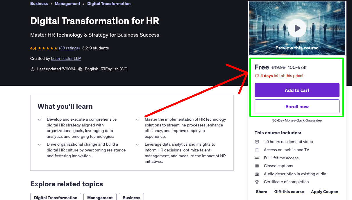 Digital Transformation for HR