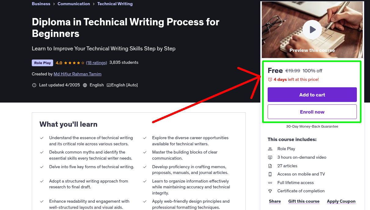 Diploma in Technical Writing Process for Beginners