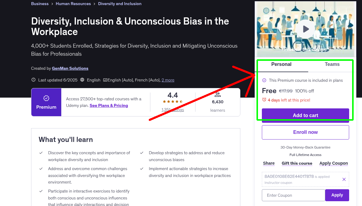 Diversity, Inclusion & Unconscious Bias in the Workplace