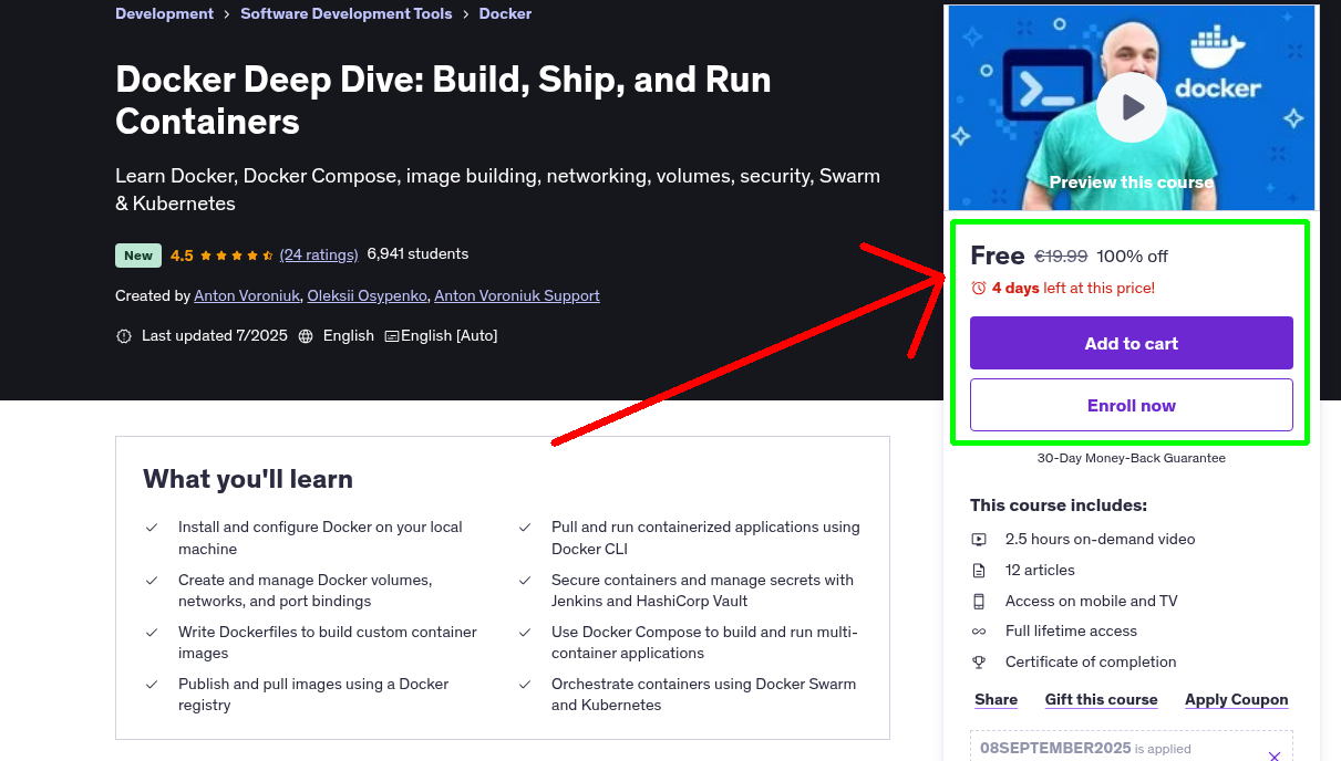 Docker Deep Dive: Build, Ship, and Run Containers