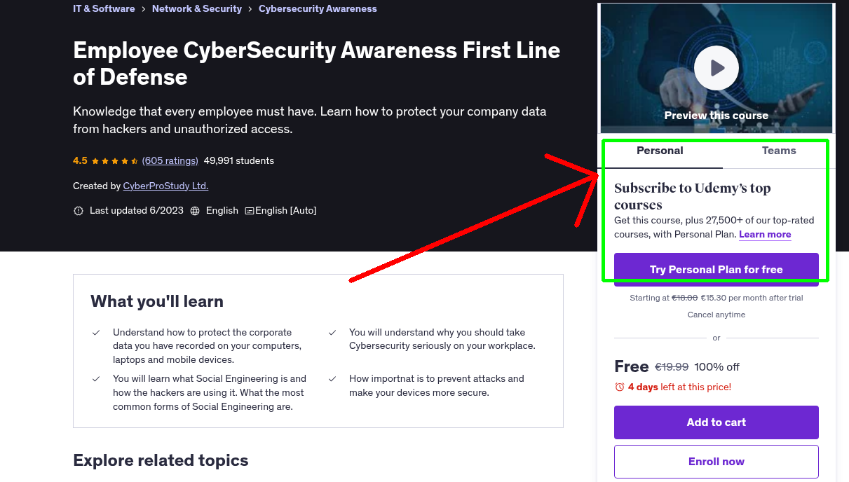 Employee CyberSecurity Awareness First Line of Defense