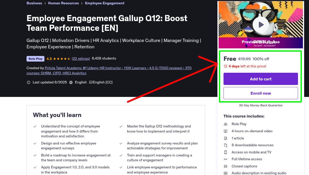 Employee Engagement Gallup Q12: Boost Team Performance [EN]