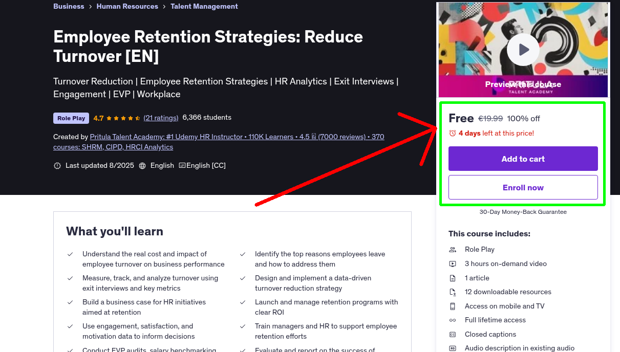 Employee Retention Strategies: Reduce Turnover [EN]