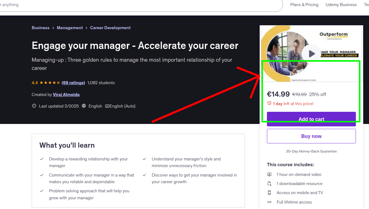 Engage your manager - Accelerate your career