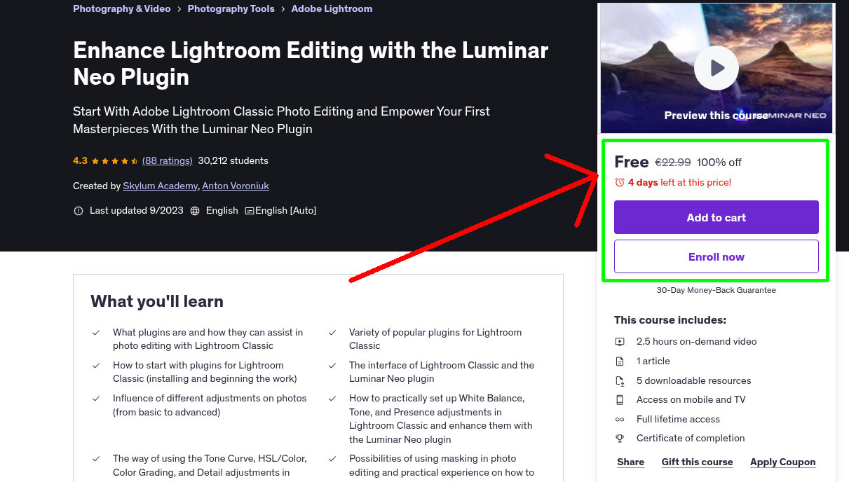 Enhance Lightroom Editing with the Luminar Neo Plugin