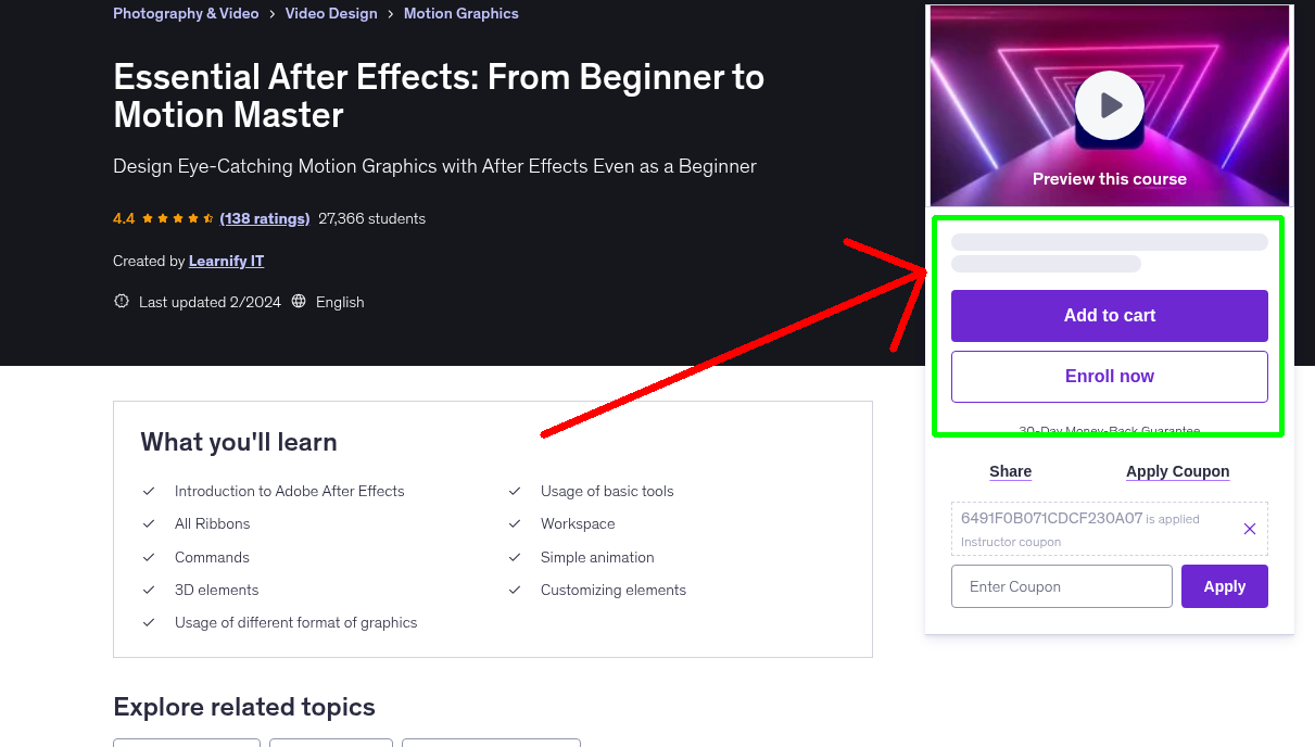 Essential After Effects: From Beginner to Motion Master