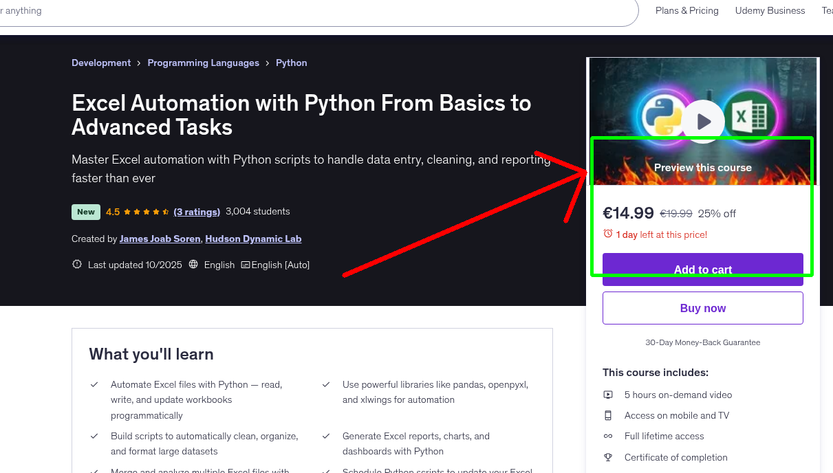 Excel Automation with Python From Basics to Advanced Tasks