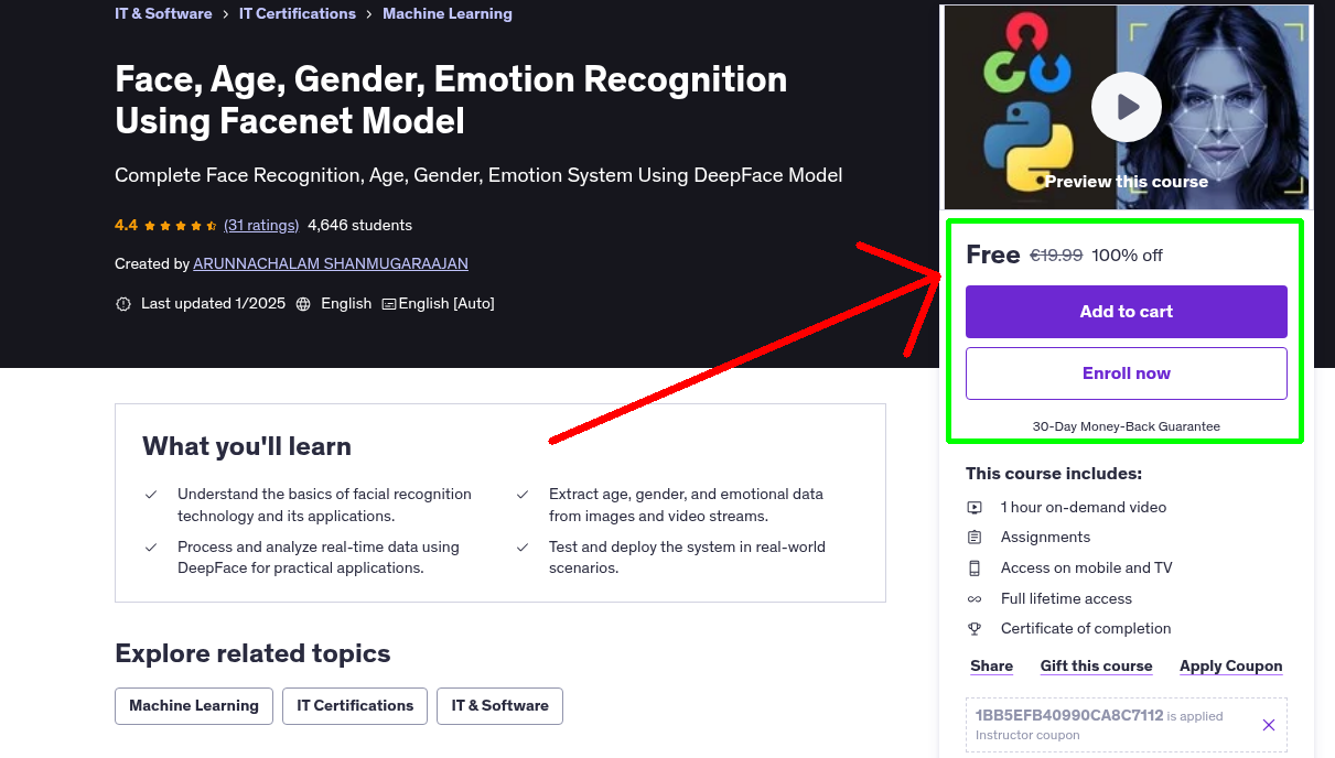 Face, Age, Gender, Emotion Recognition Using Facenet Model