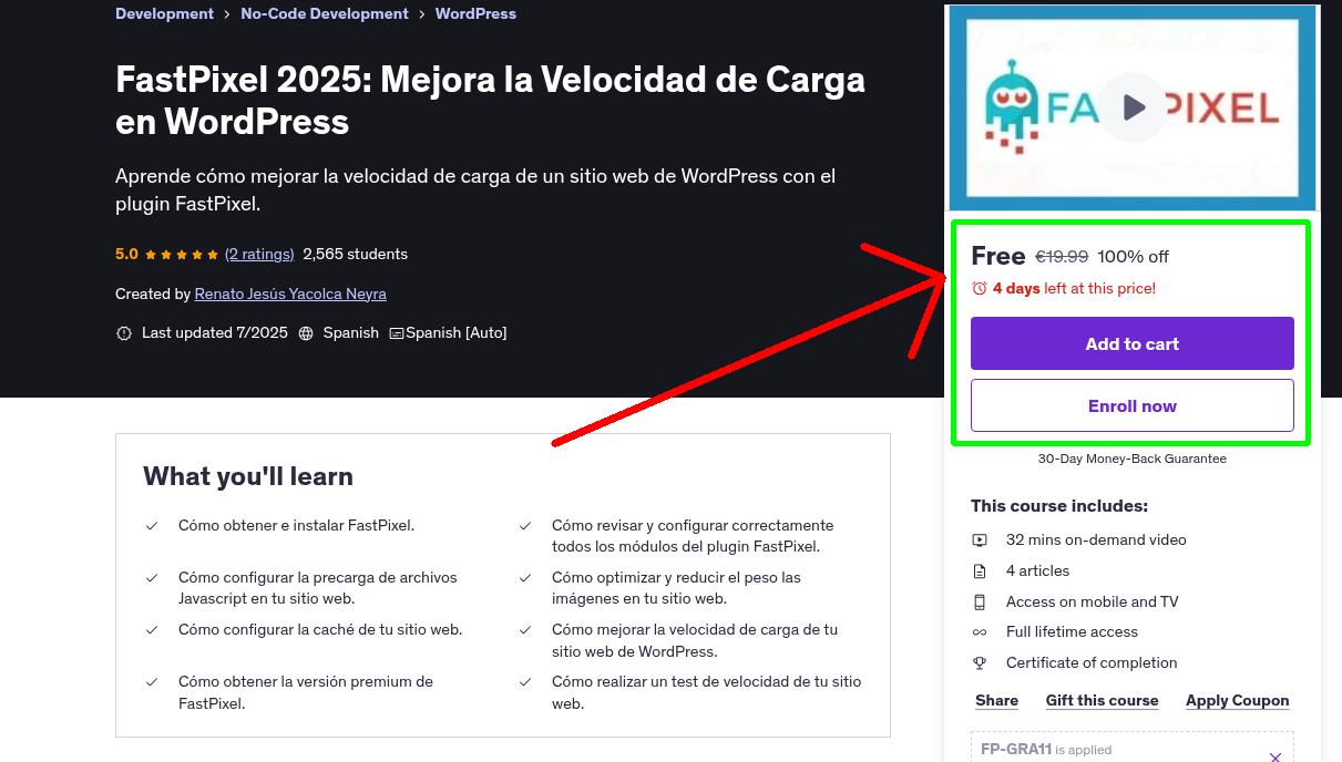 FastPixel 2025: Mejora la Velocidad de Carga en WordPress