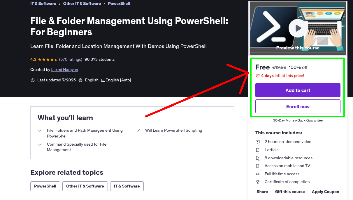File & Folder Management Using PowerShell: For Beginners
