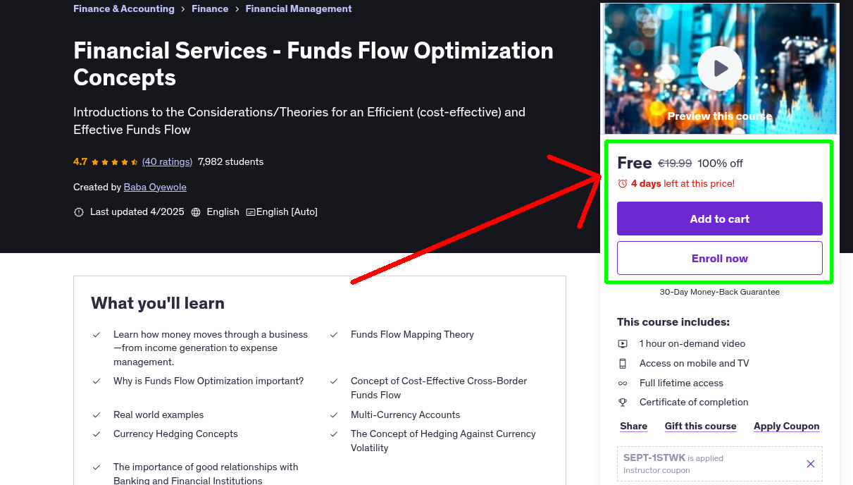 Financial Services - Funds Flow Optimization Concepts
