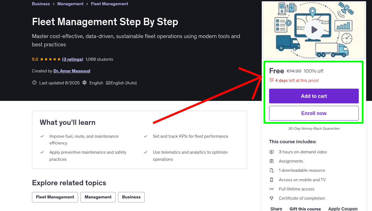 Fleet Management Step By Step