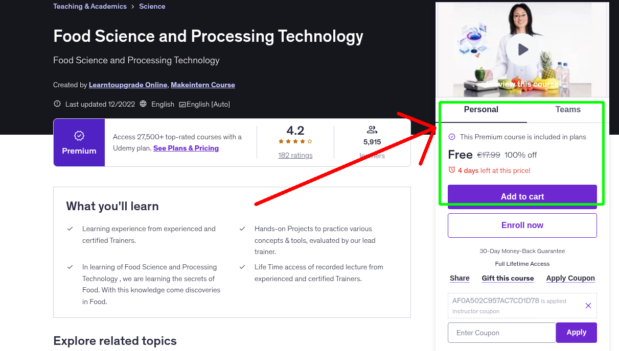 Food Science and Processing Technology