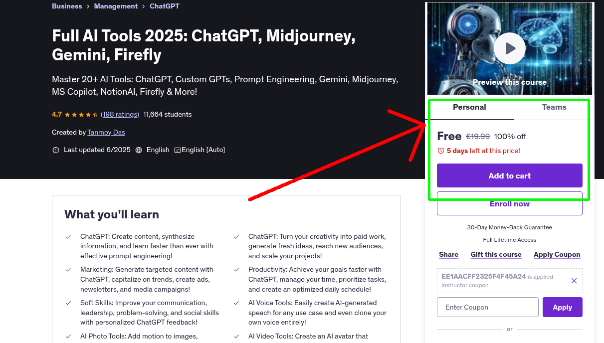 Full AI Tools 2025: ChatGPT, Midjourney, Gemini, Firefly