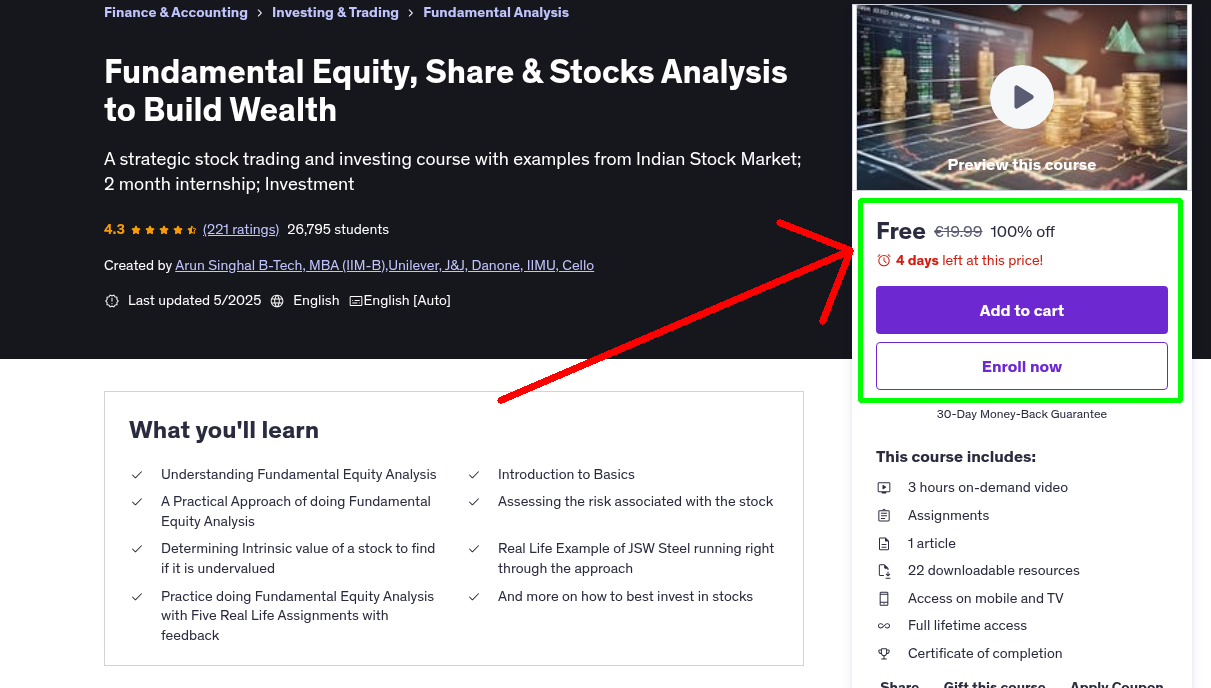 Fundamental Equity, Share & Stocks Analysis to Build Wealth