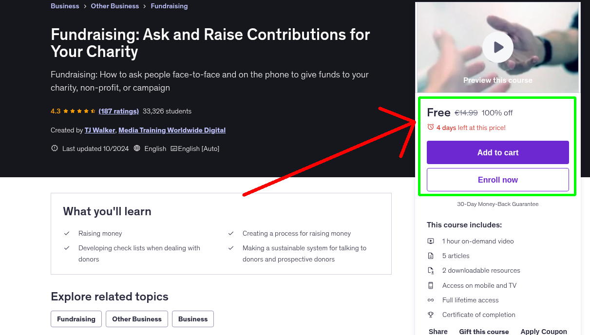 Fundraising: Ask and Raise Contributions for Your Charity