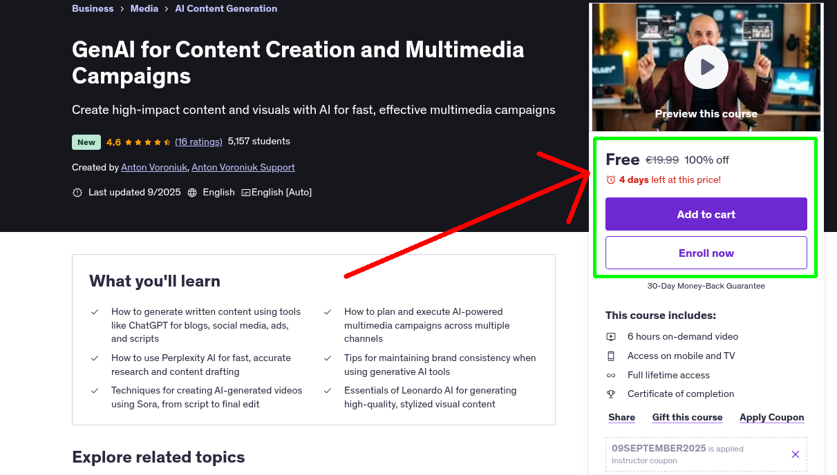 GenAI for Content Creation and Multimedia Campaigns