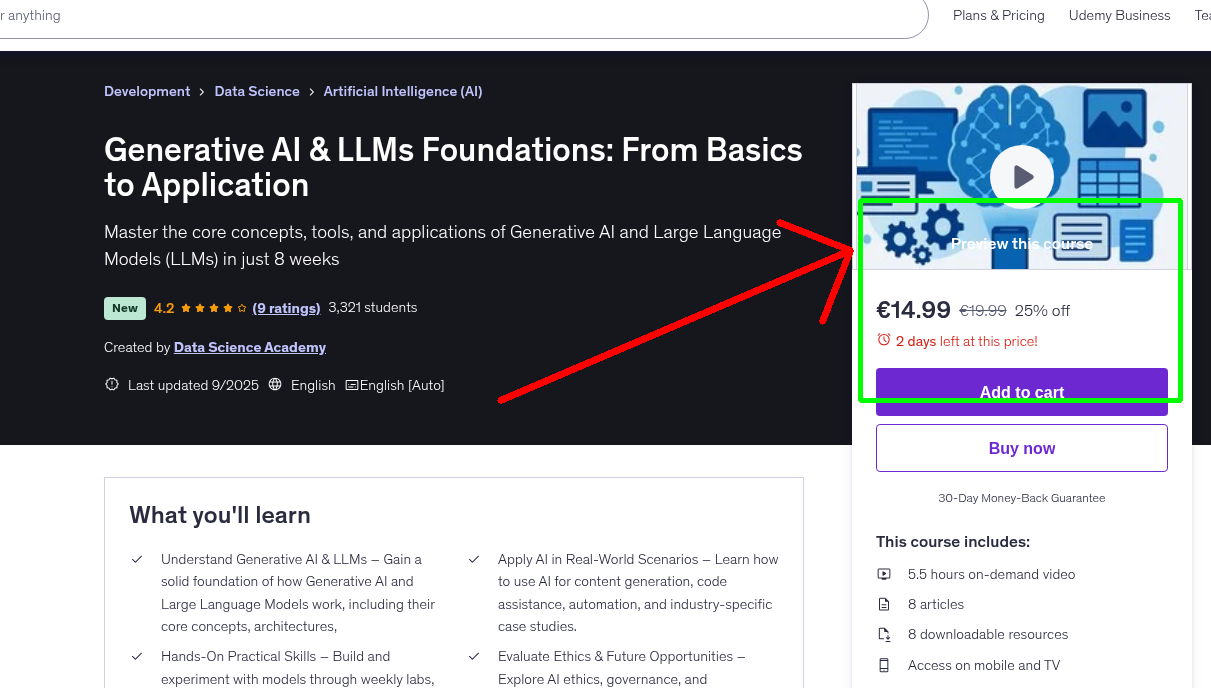 Generative AI & LLMs Foundations: From Basics to Application