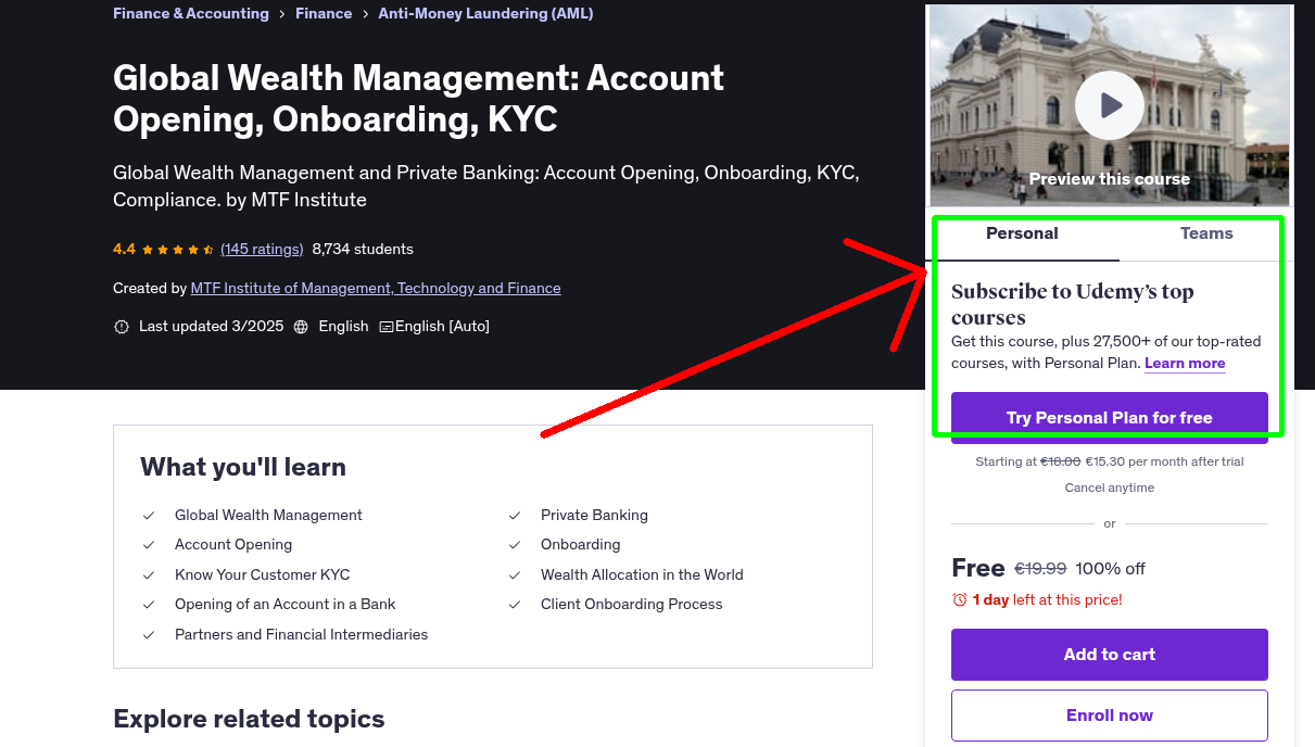 Global Wealth Management: Account Opening, Onboarding, KYC
