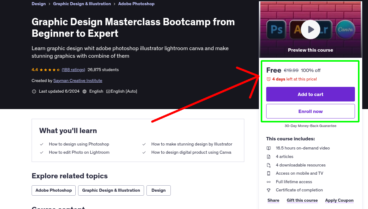 Graphic Design Masterclass Bootcamp from Beginner to Expert