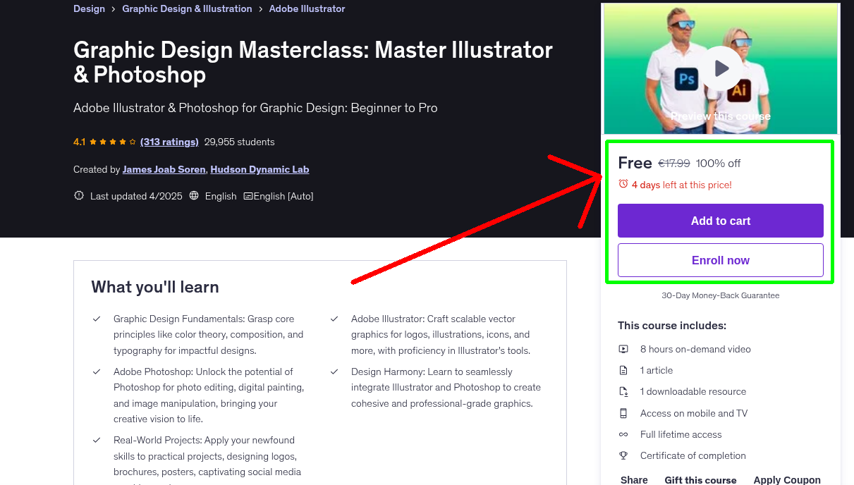 Graphic Design Masterclass: Master Illustrator & Photoshop
