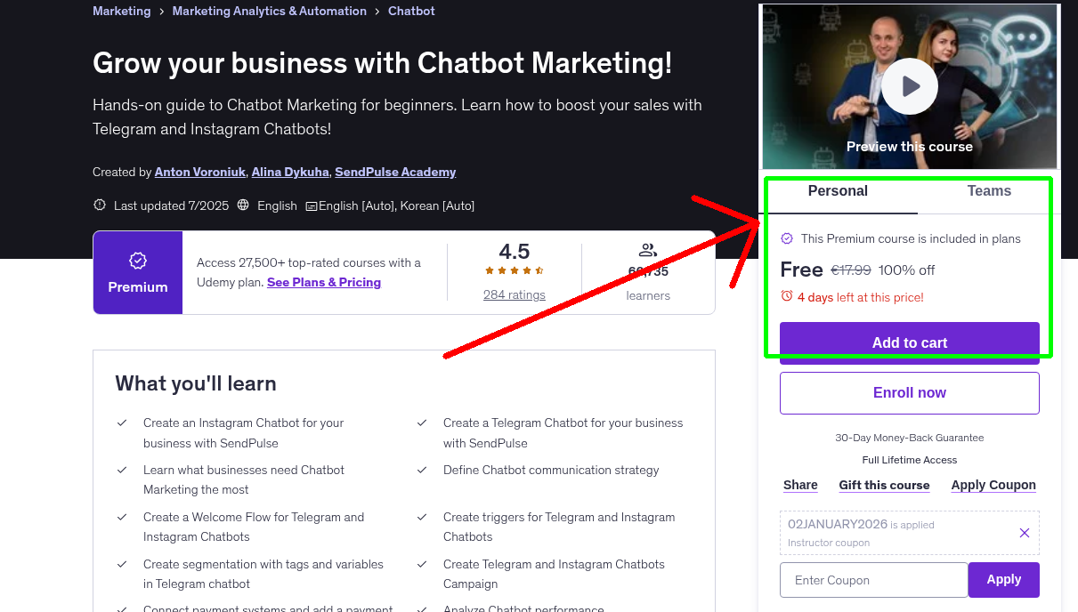 Grow your business with Chatbot Marketing!