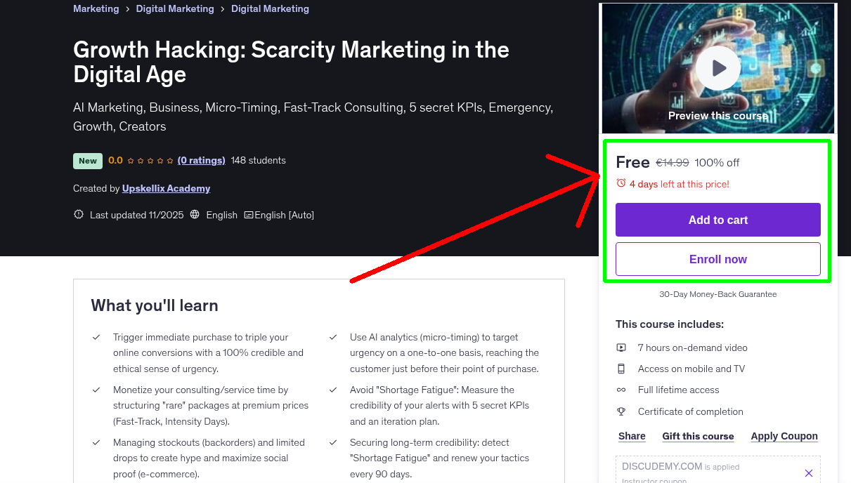 Growth Hacking: Scarcity Marketing in the Digital Age