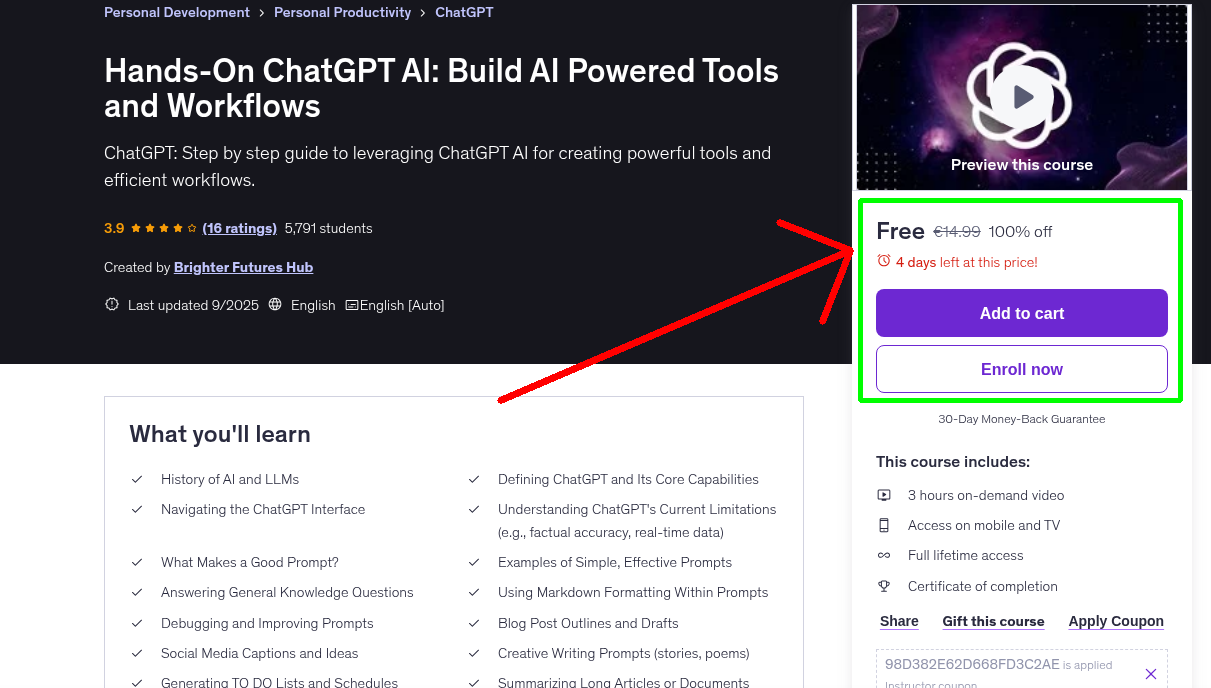 Hands-On ChatGPT AI: Build AI Powered Tools and Workflows