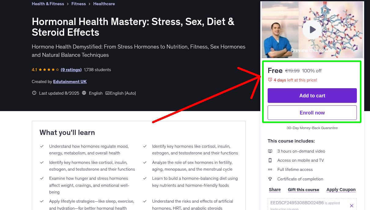 Hormonal Health Mastery: Stress, Sex, Diet & Steroid Effects
